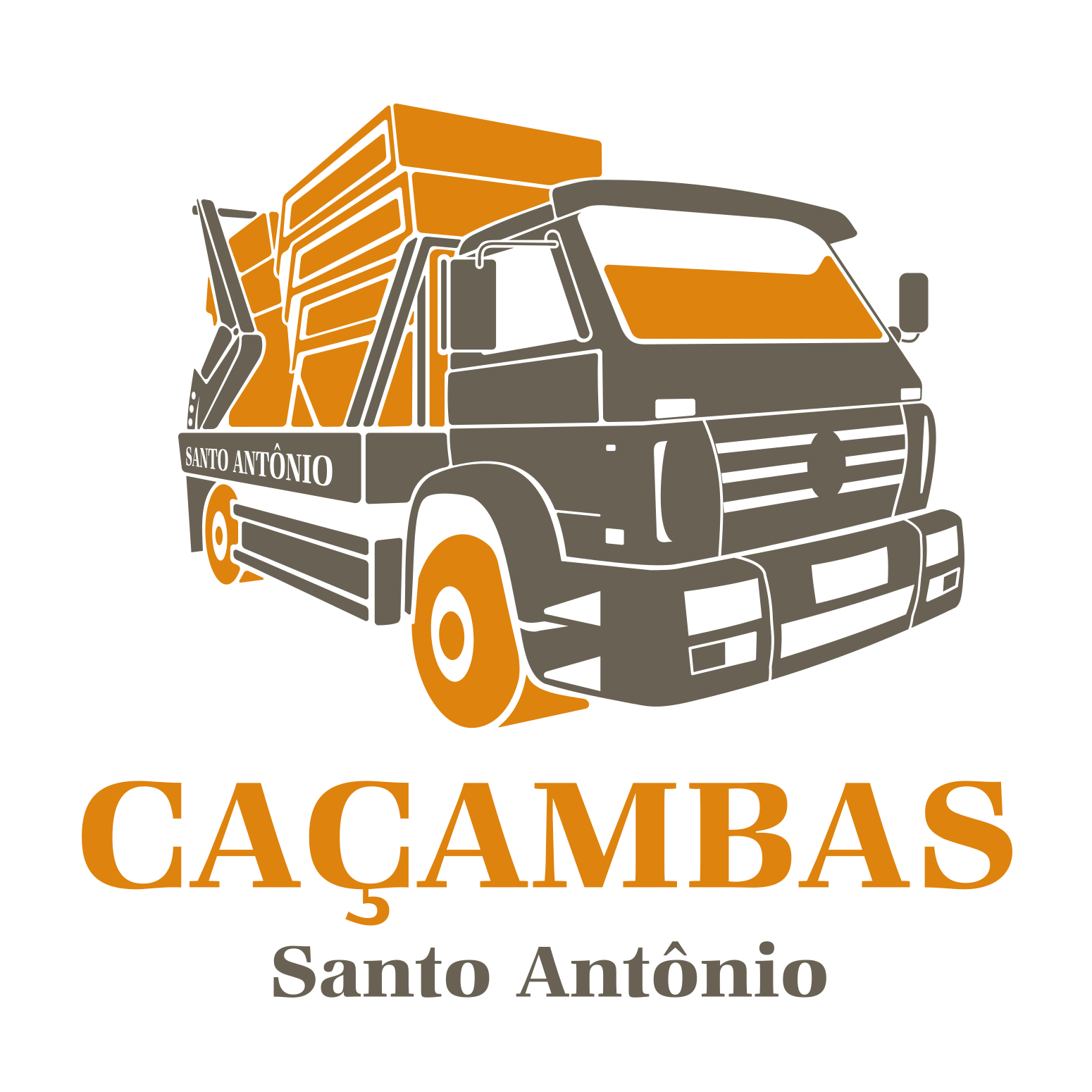 Caçambas Santo Antônio | Logo